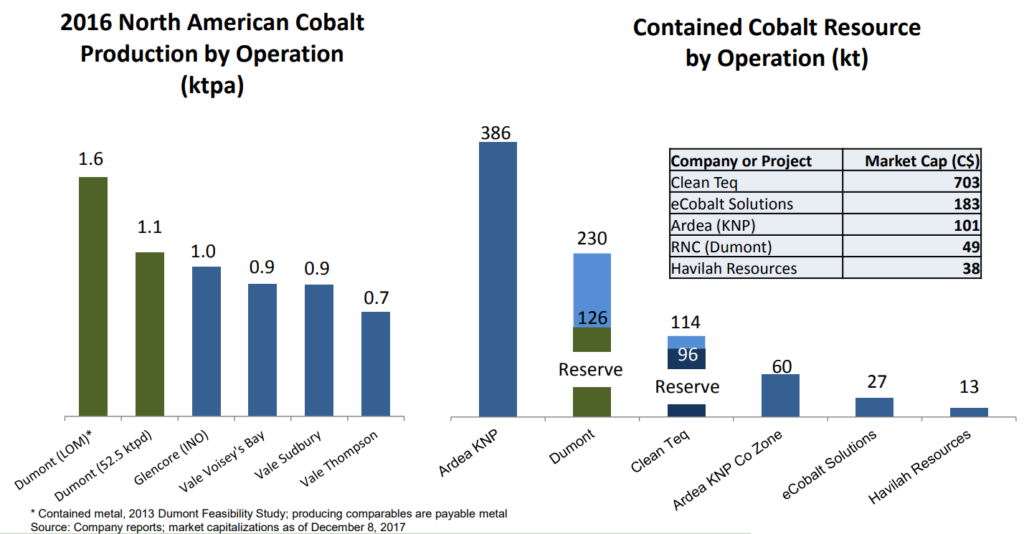 Dumont - World Class Cobalt Potential